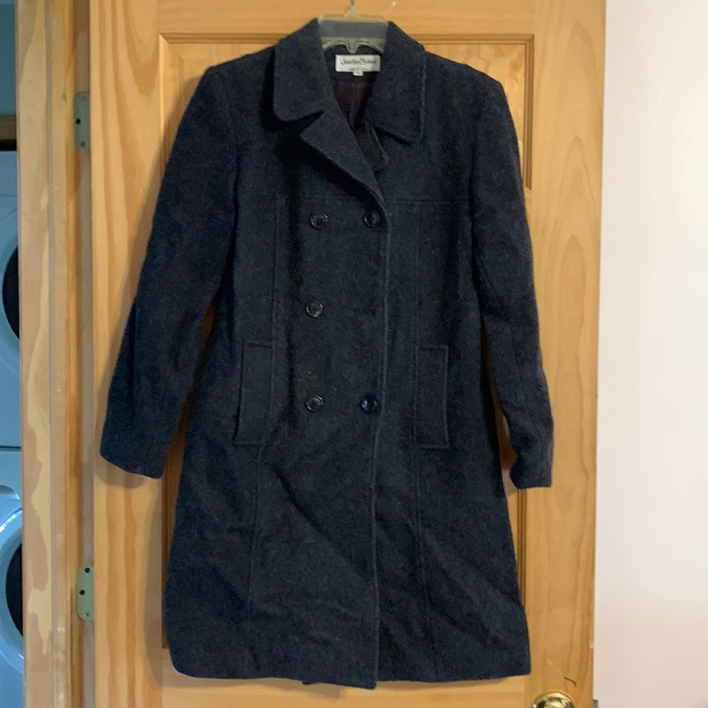 Womens long pea coat